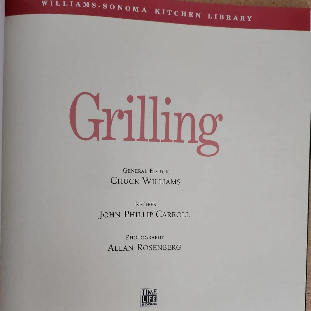 Grilling Williams Sonoma Kitchen Library